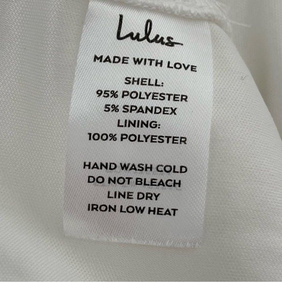 With A Puff Lulus white jumpsuit - Picture 8 of 9